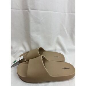 Goodfellow & Co Mens Slide Sandals Tan Beige Size 10 NWT F425071-Q4/25